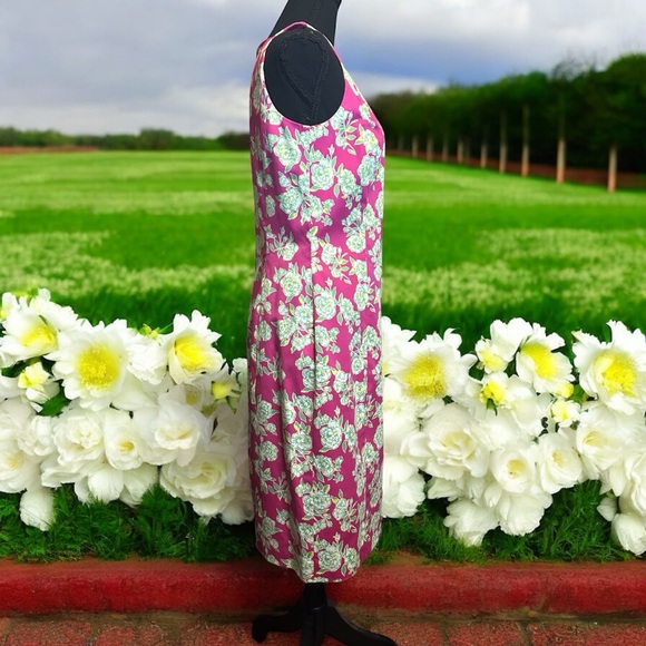 Brooks Brothers 346 Floral Sheath Dress - Picture 4 of 7